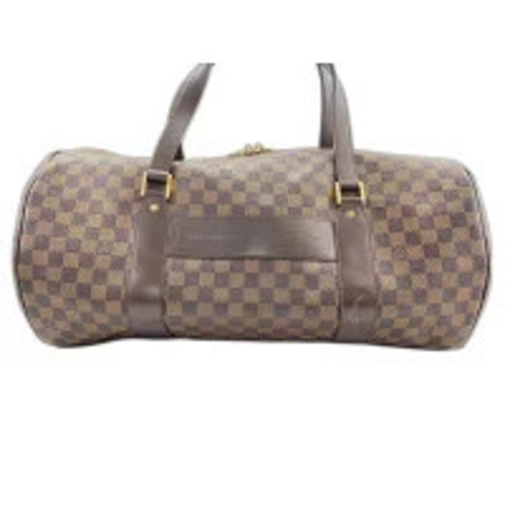 Louis Vuitton Damier Sac Polochon Golf Cup Handbag Brown